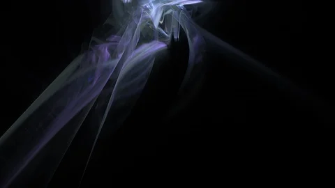 HD Abstract fractal forms morph and oscillate (Loop) Video stock 101642024