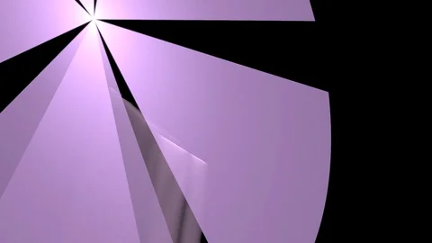 HD Abstract fractal forms morph and oscillate (Loop) Stock Footage 101663066