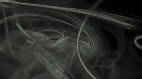 HD Abstract fractal forms morph and oscillate (Loop) 스톡 동영상 101670872