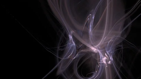 HD Abstract fractal forms morph and oscillate (Loop) Stock Footage 101672869