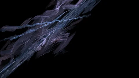 HD Abstract fractal forms morph and oscillate (Loop) Vídeos de archivo 101686639