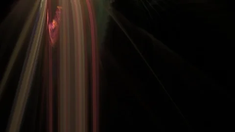 HD Abstract fractal forms morph and oscillate (Loop) Stock Footage 101719543