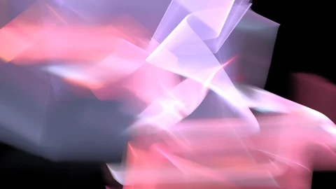 HD Abstract fractal forms morph and oscillate (Loop) Vídeos de archivo 101721339