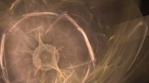 HD Abstract fractal forms morph and oscillate (Loop) Stock Footage 101747225