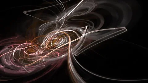 HD Abstract fractal forms morph and oscillate (Loop) 動画素材 101762497