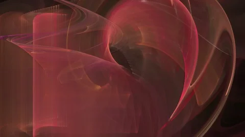 HD Abstract fractal forms morph and oscillate (Loop) 스톡 동영상 101767298