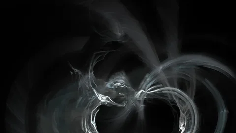 HD Abstract fractal forms morph and oscillate (Loop) 스톡 동영상 101815630