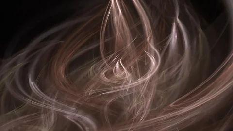 HD Abstract fractal forms morph and oscillate (Loop) Stock Footage 101839744