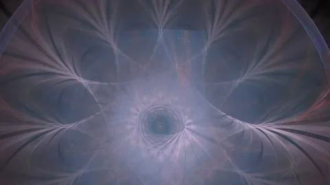 HD Abstract fractal forms morph and oscillate (Loop) Vídeos de archivo 101895790