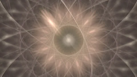 HD Abstract fractal forms morph and oscillate (Loop) Stock Footage 101901383