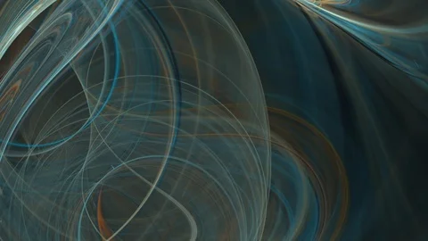 HD Abstract fractal forms morph and oscillate (Loop) Vidéo 101920928