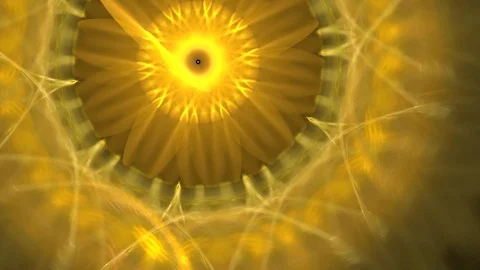 HD Abstract fractal forms morph and oscillate (Loop) Video stock 101927390