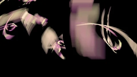 HD Abstract fractal forms morph and oscillate (Loop) Vídeos de archivo 101930695