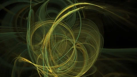 HD Abstract fractal forms morph and oscillate (Loop) Video stock 101934200