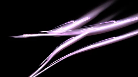 HD Abstract fractal forms morph and oscillate (Loop) Stockbeeldmateriaal 101953463