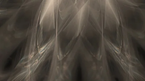 HD Abstract fractal forms morph and oscillate (Loop) 動画素材 101973886