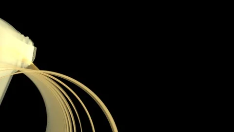 HD Abstract fractal forms morph and oscillate (Loop) Stock Footage 101984508