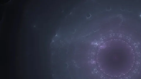 HD Abstract fractal forms morph and oscillate (Loop) Stock Footage 101993518