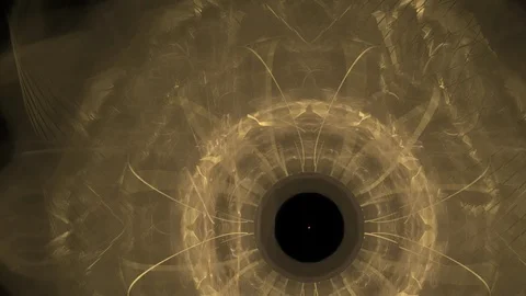 HD Abstract fractal forms morph and oscillate (Loop) 動画素材 102014888