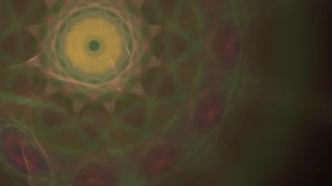 HD Abstract fractal forms morph and oscillate (Loop) Vídeos de archivo 102026006