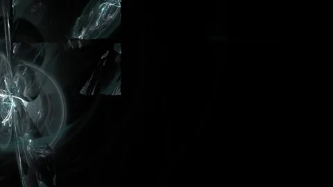 HD Abstract fractal forms morph and oscillate (Loop) Stock Footage 102026172