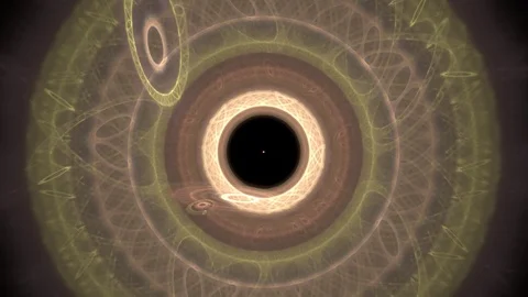 HD Abstract fractal forms morph and oscillate (Loop) Stock Footage 102052115