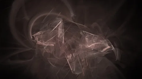 HD Abstract fractal forms morph and oscillate (Loop) Vidéo 102052360