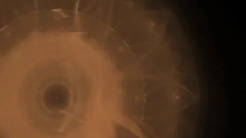 HD Abstract fractal forms morph and oscillate (Loop) Stock Footage 102086349