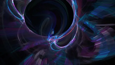 HD Abstract fractal forms morph and oscillate (Loop) Vidéo 102096897