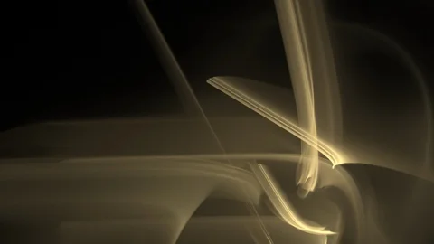 HD Abstract fractal forms morph and oscillate (Loop) Stock Footage 102100869