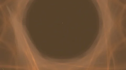 HD Abstract fractal forms morph and oscillate (Loop) 스톡 동영상 102103835