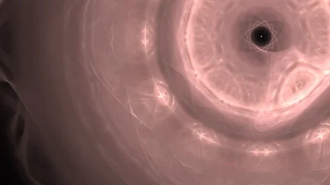 HD Abstract fractal forms morph and oscillate (Loop) Stock Footage 102134649