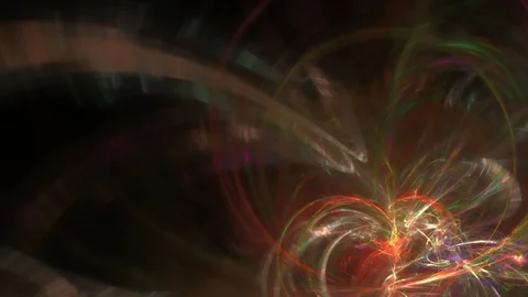 HD Abstract fractal forms morph and oscillate (Loop) Stock Footage 102149077