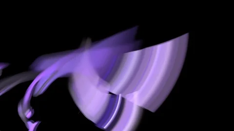 HD Abstract fractal forms morph and oscillate (Loop) Stock Footage 102149852