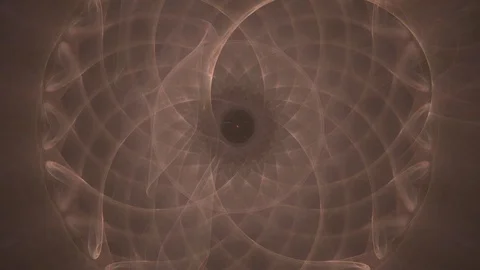 HD Abstract fractal forms morph and oscillate (Loop) Vidéo 102150370
