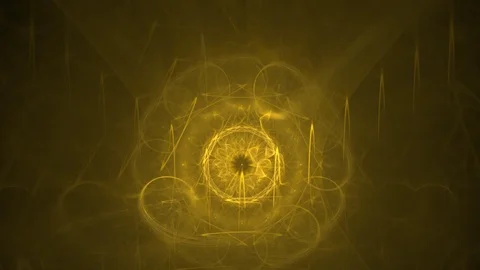 HD Abstract fractal forms morph and oscillate (Loop) Stock Footage 102151981