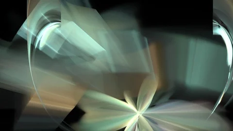 HD Abstract fractal forms morph and oscillate (Loop) 스톡 동영상 102328915