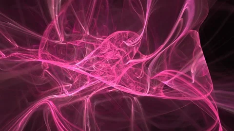 HD Abstract fractal forms morph and oscillate (Loop) Vidéo 102417934
