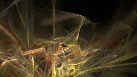 HD Abstract fractal forms morph and oscillate (Loop) 스톡 동영상 102542448