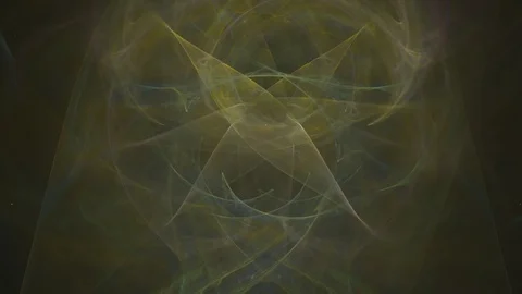 HD Abstract fractal forms morph and oscillate (Loop) Video stock 102543942