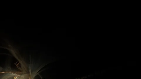 HD Abstract fractal forms morph and oscillate (Loop) Stock Footage 102545136