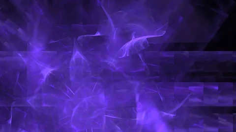 HD Abstract fractal forms morph and oscillate (Loop) Stock Footage 102579387