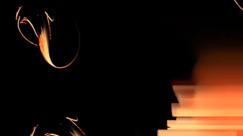 HD Abstract fractal forms morph and oscillate (Loop) Vidéo 102590842