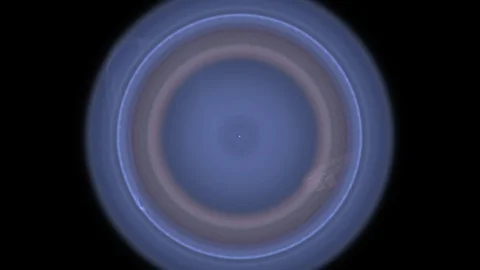 HD Abstract fractal forms morph and oscillate (Loop) Stock Footage 102607161