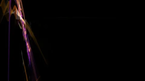 HD Abstract fractal forms morph and oscillate (Loop) 動画素材 102625948