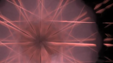 HD Abstract fractal forms morph and oscillate (Loop) Stock Footage 102643168