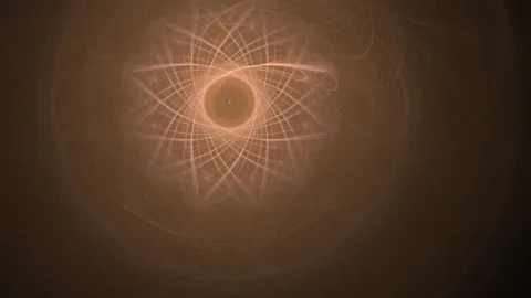 HD Abstract fractal forms morph and oscillate (Loop) Video stock 102643355