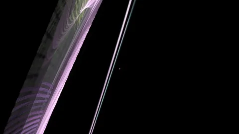 HD Abstract fractal forms morph and oscillate (Loop) Stock Footage 102649728