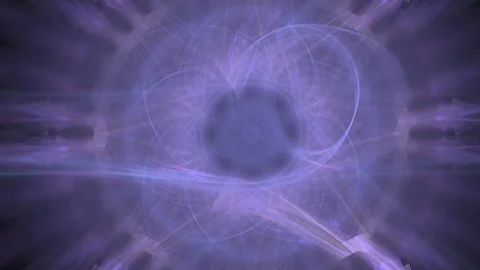 HD Abstract fractal forms morph and oscillate (Loop) Vídeos de archivo 102650710