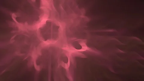 HD Abstract fractal forms morph and oscillate (Loop) 스톡 동영상 102651561